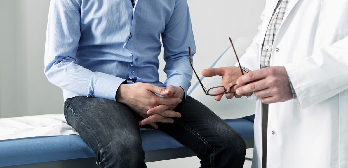 appuntamento dal medico per la prostatite